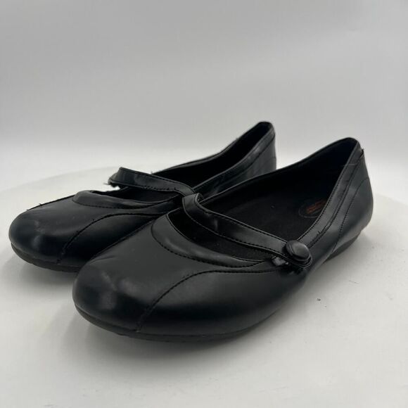 Safe T Step Mary Jane Black Comfort Women Shoes Size 7.5W - Picture 2 of 11